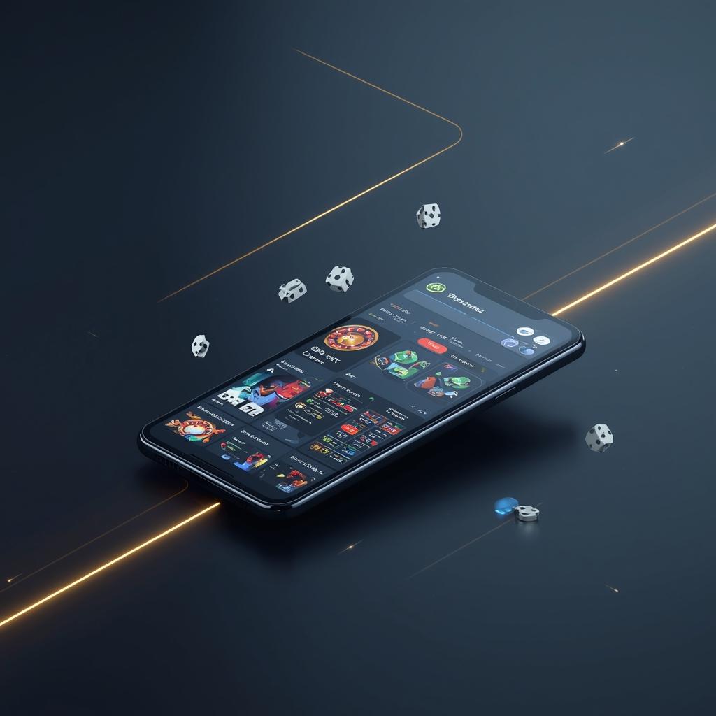 Mobile games library and betting options